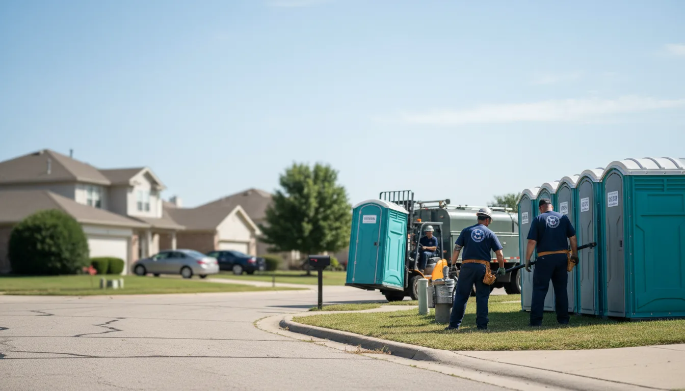 Porta Potty Rental in Topeka, IL near me
